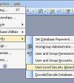 Microsoft Access用戶級安全教程