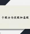 干股、實股、虛擬股的區(qū)別是什么？