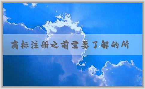 商標(biāo)注冊(cè)之前需要了解的所有問(wèn)題