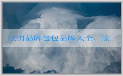 法國(guó)品牌包包品牌大全、流行趨勢(shì)及選購(gòu)攻略