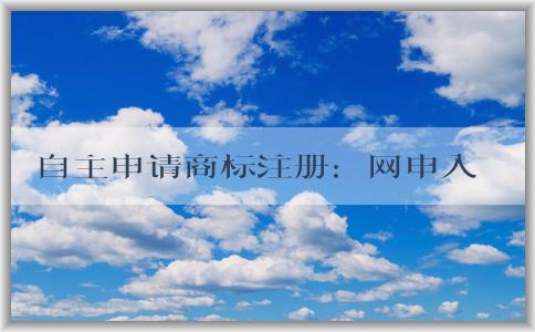 自主申請商標(biāo)注冊：網(wǎng)申入口、申請流程、查詢與編寫技巧